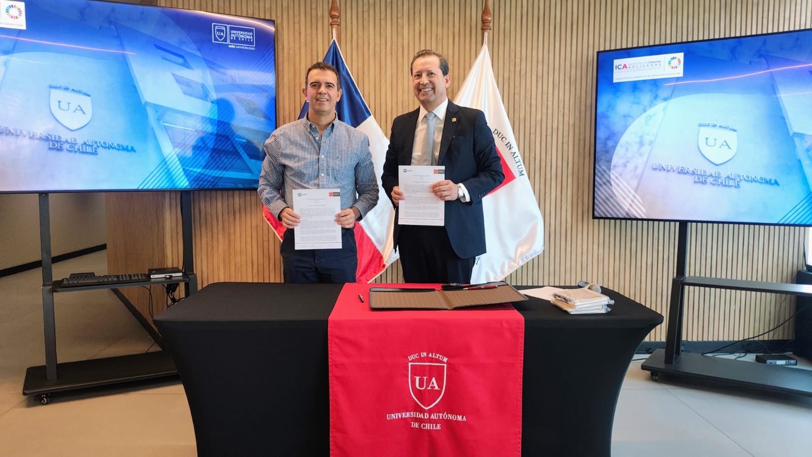 Universidad Autónoma de Chile y NS Agro firman convenio para fortalecer la investigación aplicada y la vinculación con la industria