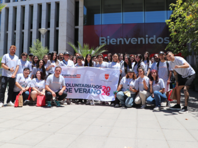 Más de 50 estudiantes de Sede Santiago participan en Voluntariados de Verano en Molina