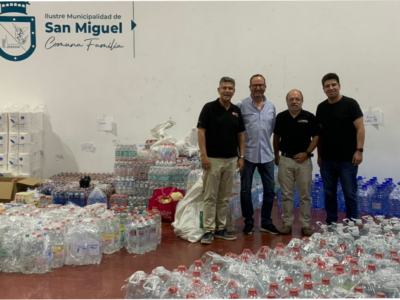 Universidad Autónoma Sede Santiago entrega ayuda solidaria a municipios por incendios