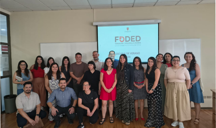 Universidad Autónoma Sede Santiago participó en la IV Escuela de Verano del Grupo de Investigación en Formación y Desarrollo Docente FODED 2026