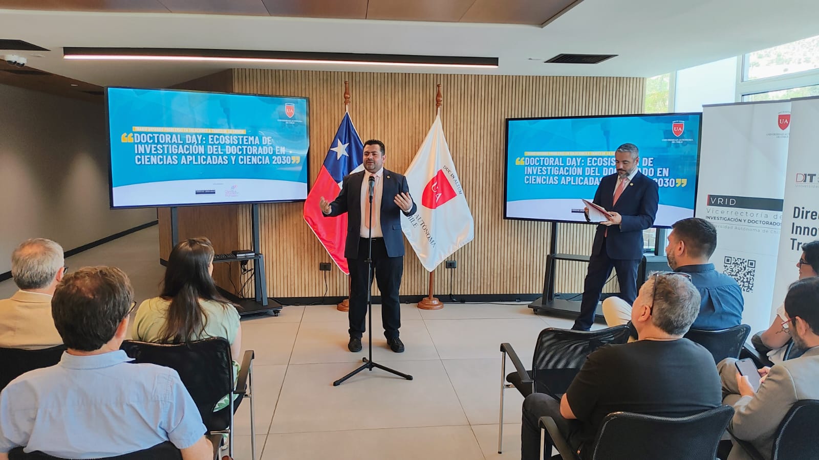 Doctorado en Ciencias Aplicadas realiza jornada para fortalecer colaboración interna y con el entorno socio-productivo