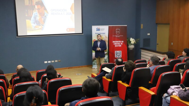 Estudiantes se preparan para apoyar la Operación Renta 2026 junto al SII