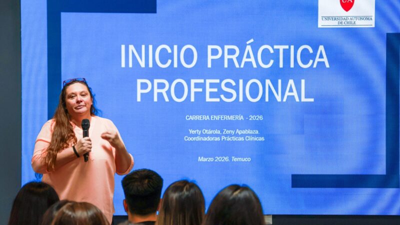 Estudiantes de Enfermería participan en inducción previa al inicio de sus Prácticas Profesionales 2026