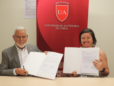 Sede Santiago firma convenio de práctica con Tesorería General de la República Oriente