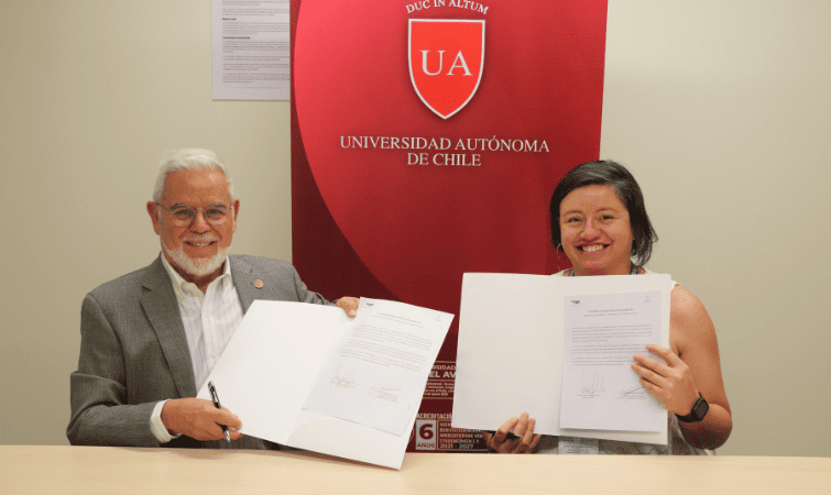 Sede Santiago firma convenio de práctica con Tesorería General de la República Oriente