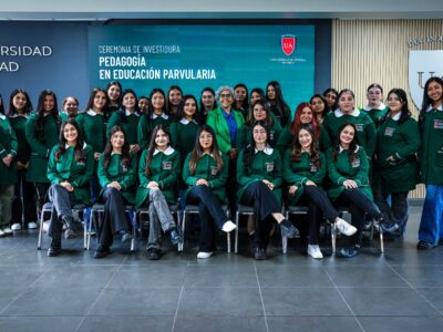 Ceremonia de Investidura da inicio a las prácticas de Pedagogía en Educación Parvularia