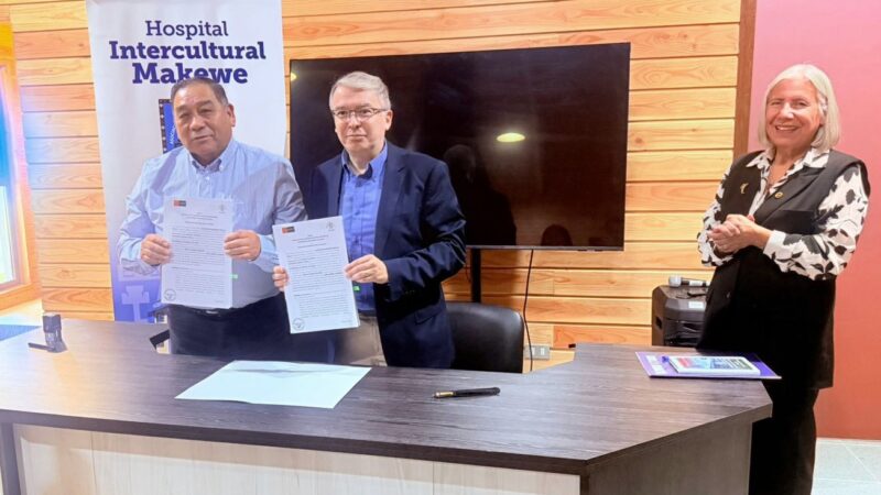 Universidad Autónoma de Chile y Hospital Intercultural Makewe fortalecen alianza formativa y asistencial hasta 2030