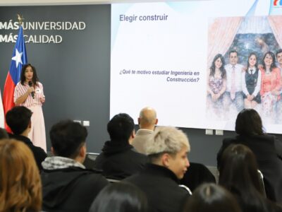 Charla magistral “Termómetro Sectorial” entregó a estudiantes una radiografía del presente y futuro de la construcción