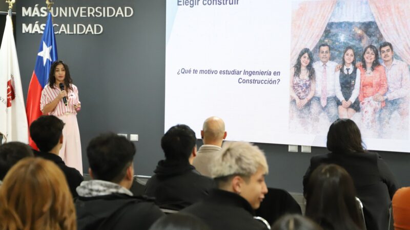 Charla magistral “Termómetro Sectorial” entregó a estudiantes una radiografía del presente y futuro de la construcción