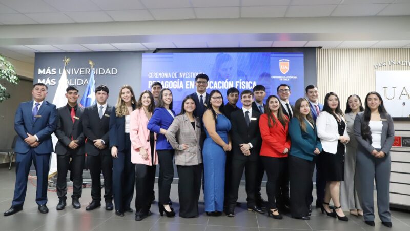 Más de 250 estudiantes participaron en ceremonias de investidura en Temuco