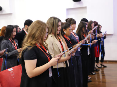 Estudiantes de Trabajo Social inician su etapa práctica en significativa ceremonia de investidura