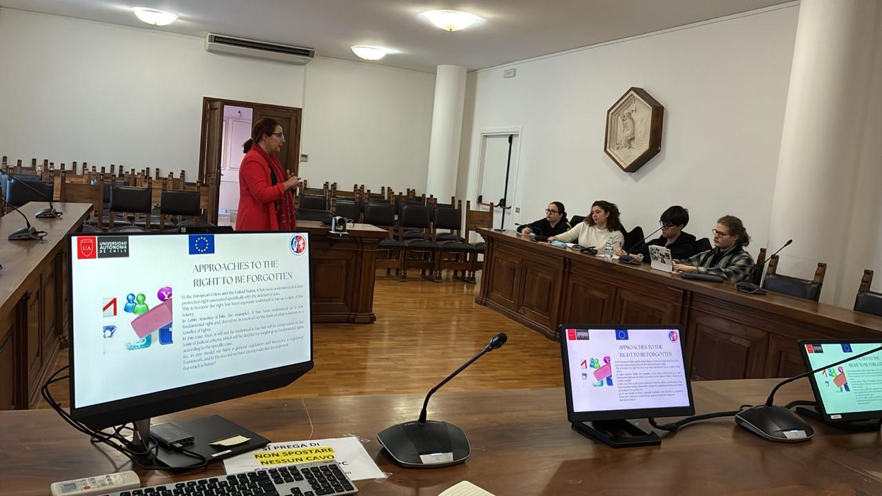 Estudiante del doctorado en derecho realiza estancia de investigación en la Universidad de Perugia