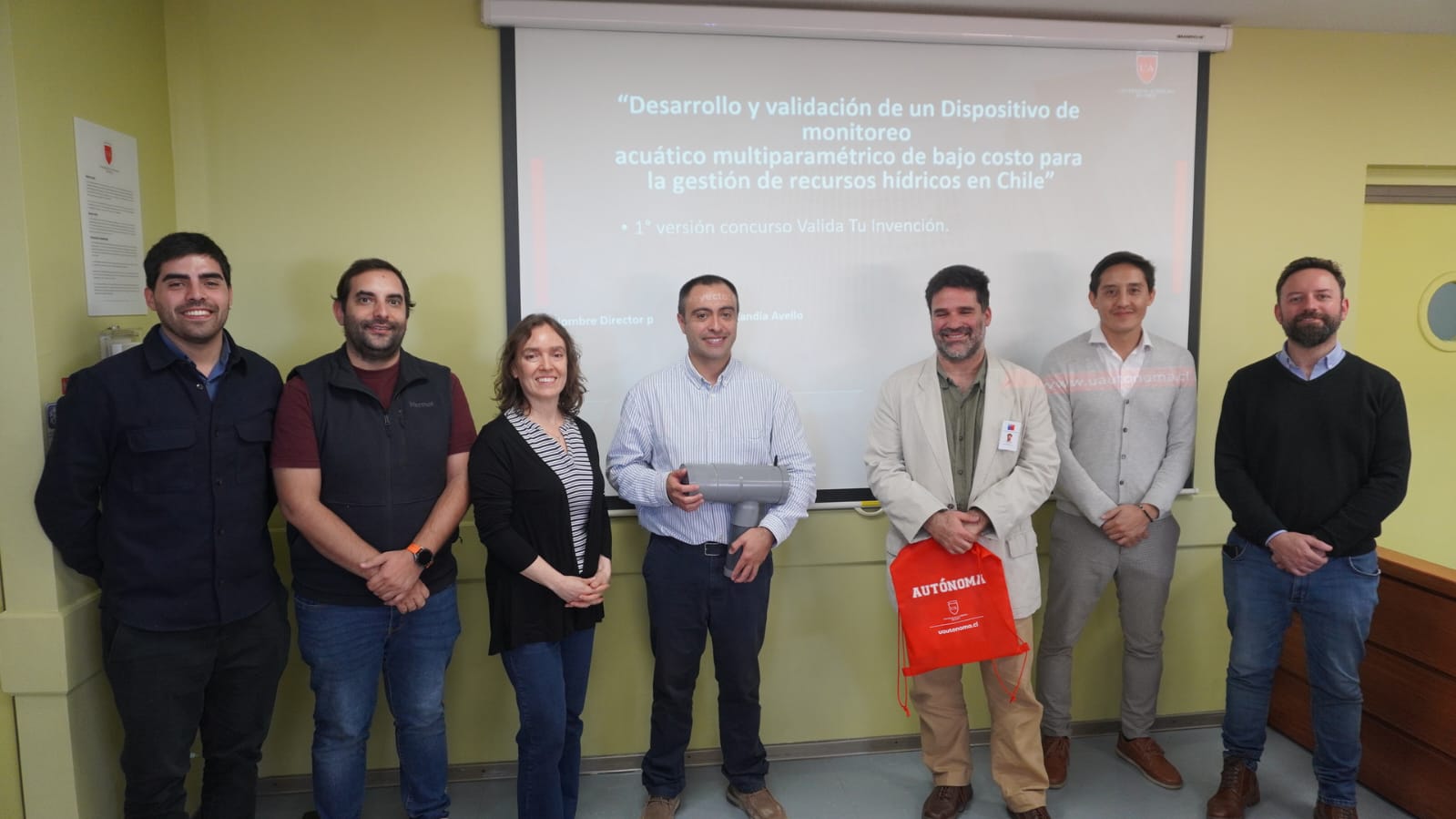 Ganadores de “Valida tu Invención” presentan avances ante comisión y actores del ecosistema en Talca