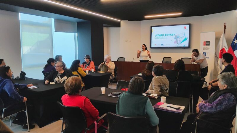 Más de 70 adultos mayores participaron de talleres para hablar sobre salud mental con nuevo kit del Centro de Comunicación de las Ciencias