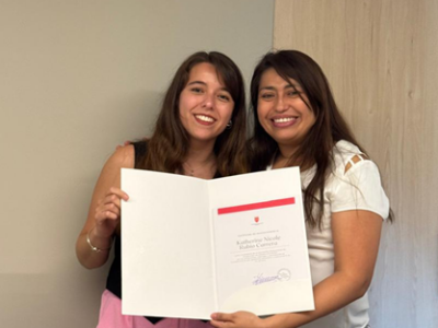 Carrera de Obstetricia y Puericultura reconoce a fundadoras de voluntariado comunitario ACEO