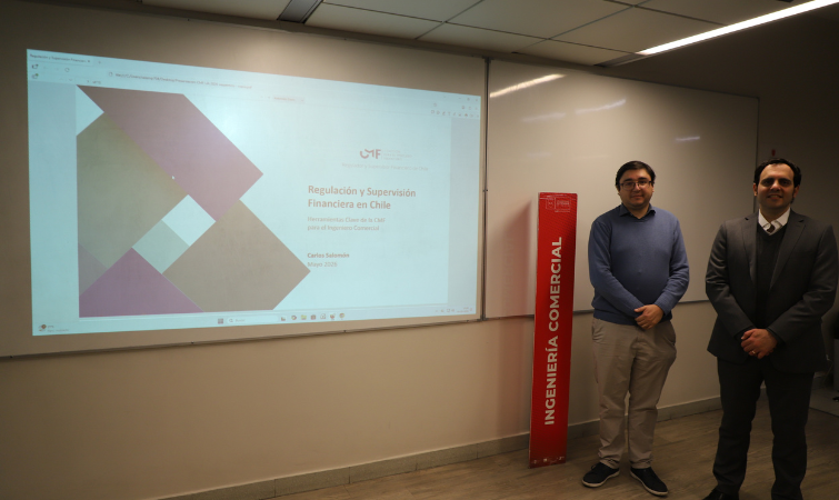 Herramientas de la CMF acercan la educación financiera a estudiantes vespertinos de Ingeniería Comercial