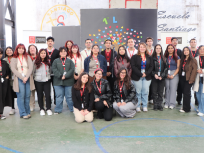 U. Autónoma inauguró su proyecto "Primeros Lazos" en la Escuela Especial para Sordos Santiago Apóstol