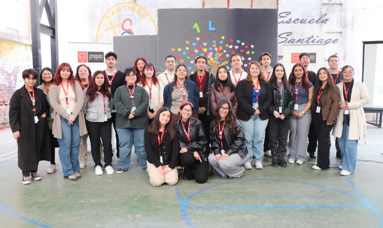 U. Autónoma inauguró su proyecto "Primeros Lazos" en la Escuela Especial para Sordos Santiago Apóstol