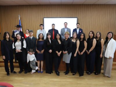 Estudiantes de Arquitectura inician su etapa práctica con ceremonia de investidura en la Sede Talca