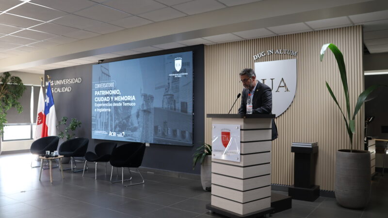 Conversatorio abordó el rol del patrimonio en la construcción de ciudad y memoria