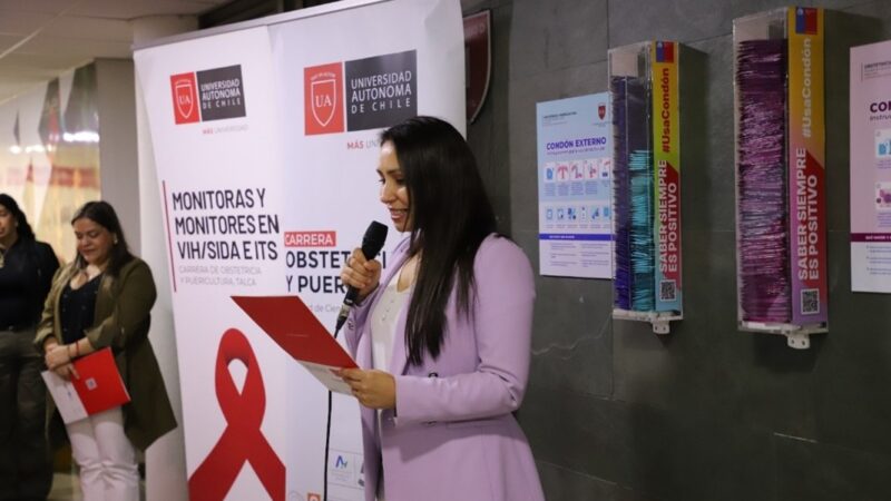 Sede Talca inaugura dispensadores gratuitos de preservativos para la comunidad universitaria