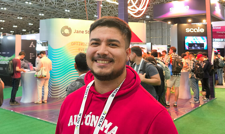 Estudiante de Ingeniería representó a la U. Autónoma en conferencia internacional sobre Inteligencia Artificial