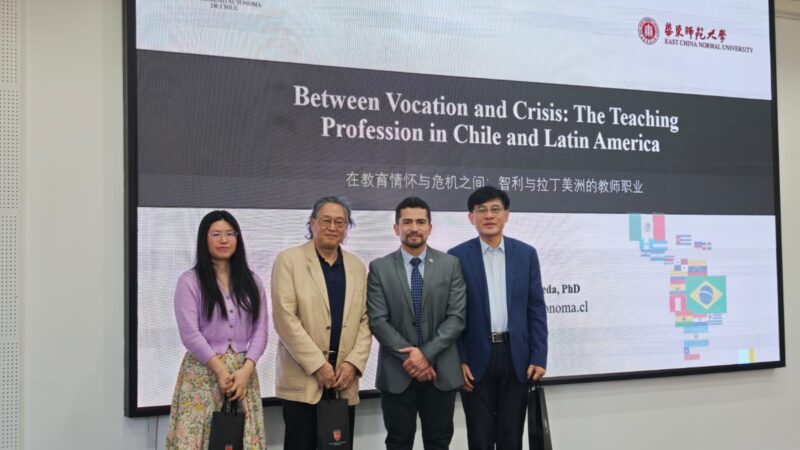 Académico de Universidad Autónoma realizó estancia académica en China para fortalecer redes internacionales en formación docente