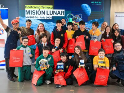 Estudiantes de La Araucanía pusieron a prueba sus habilidades STEM en nueva versión del Bootcamp de Robótica