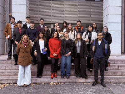 Estudiantes de Periodismo de la Universidad Autónoma de Chile conocieron el trabajo de tribunales de justicia en Temuco
