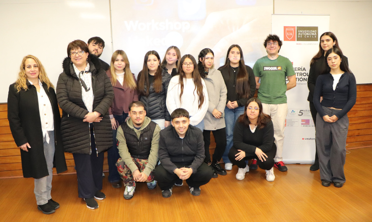 Workshop de LinkedIn para estudiantes de Ingeniería en Control de Gestión prepara a futuros profesionales para el mercado laboral