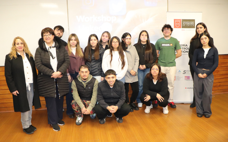 Workshop de LinkedIn para estudiantes de Ingeniería en Control de Gestión prepara a futuros profesionales para el mercado laboral