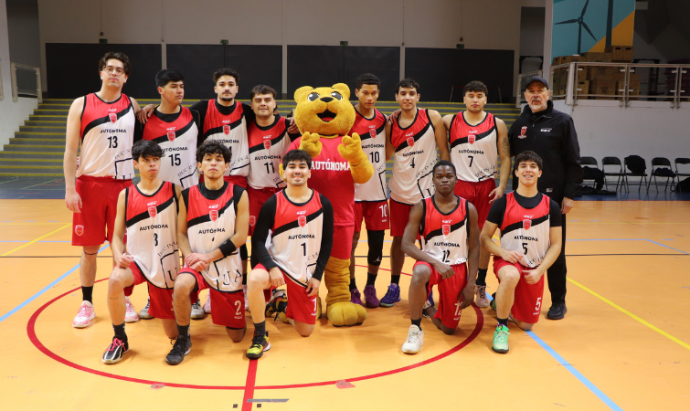 Histórico ascenso: selección de básquetbol de la Universidad Autónoma disputará la final de la Liga Deportiva de Educación Superior