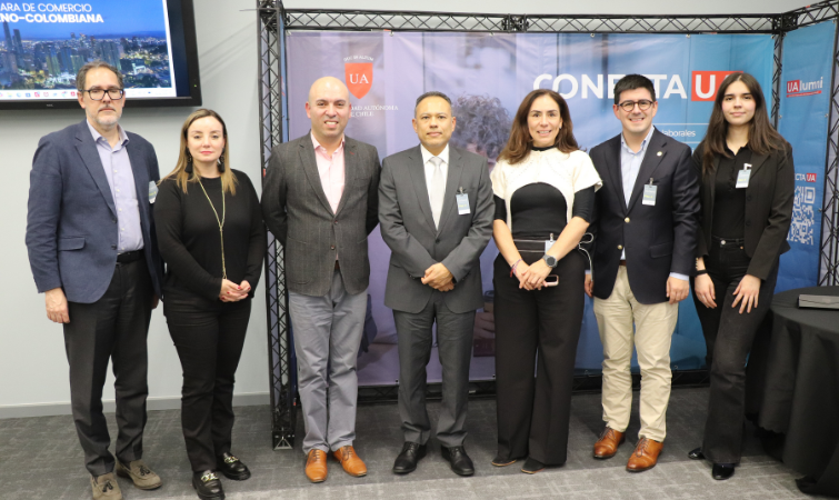 U. Autónoma participó en la asamblea anual de la Cámara Chileno Colombiana de Comercio