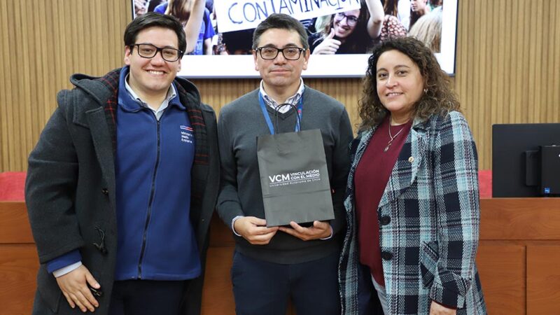 Comunidad universitaria de la Sede Talca se capacita en economía circular y reciclaje