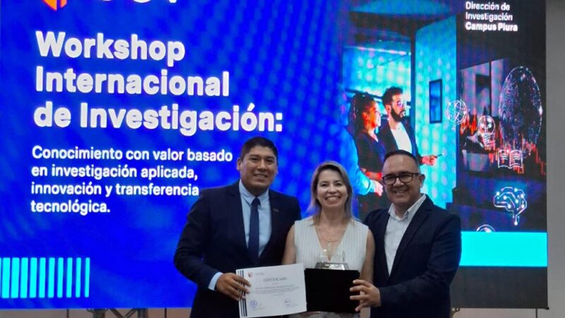 Académica de la Universidad Autónoma fortalece la cooperación internacional en investigación aplicada e innovación en Perú
