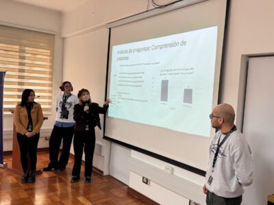 Estudiantes de Pedagogía en Lengua Castellana y Comunicación presentan investigación en encuentro internacional sobre estudios del discurso