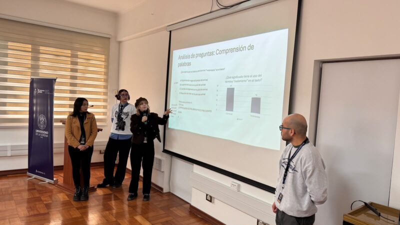 Estudiantes de Pedagogía en Lengua Castellana y Comunicación presentan investigación en encuentro internacional sobre estudios del discurso