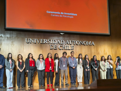 Carrera de Psicología realiza ceremonias de investidura en sus 3 sedes para estudiantes que inician su práctica profesional