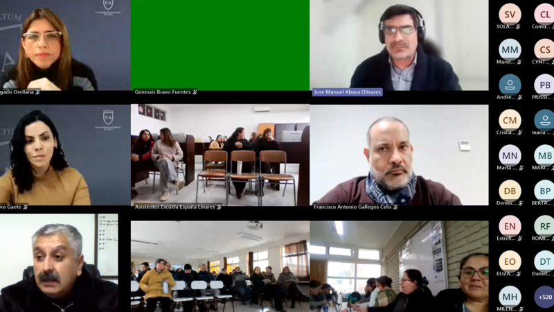 Facultad de Educación y SLEP Los Álamos capacitaron a comunidades escolares en inclusión y Ley de Autismo
