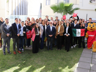 U. Autónoma despide a estudiantes de intercambio internacional en emotiva ceremonia en Casa Autónoma