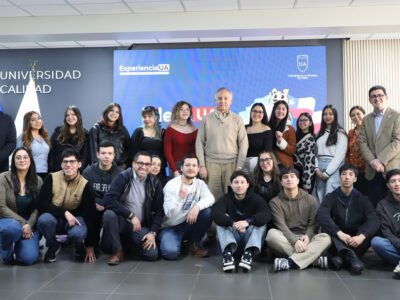 Estudiantes de Temuco alistan viaje internacional de LideraUA tras encuentro con el Rector de la Universidad Autónoma de Chile