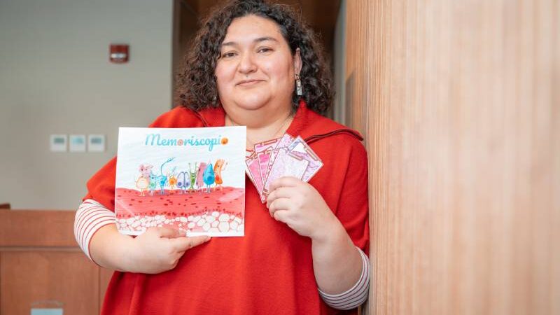 Con el apoyo del Centro de Comunicación de las Ciencias, investigadora crea juego didáctico para estudiantes de Ciencias de la Salud