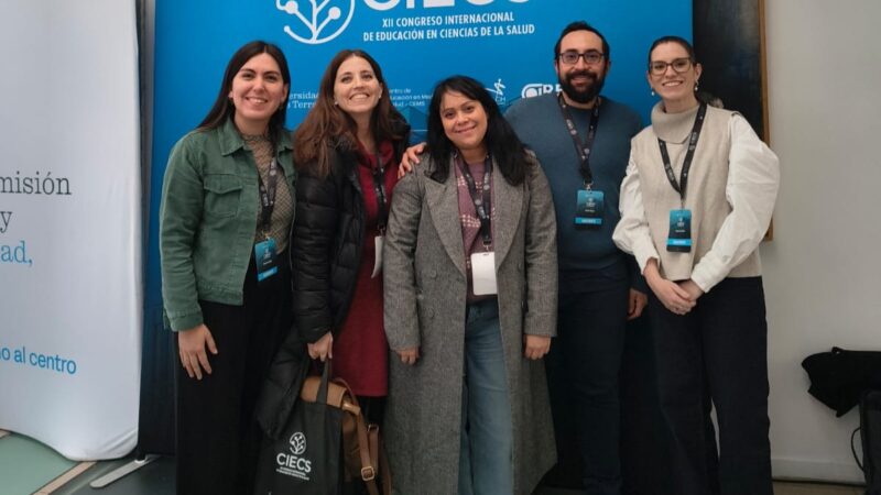 Académicos de la Universidad Autónoma de Chile participan en congreso internacional de educación en ciencias de la salud