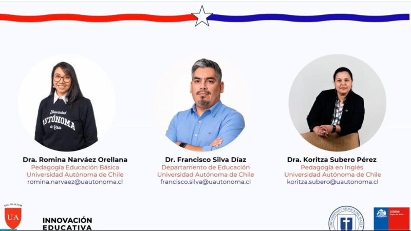 Más de 500 docentes del Maule participaron en webinars sobre inteligencia artificial e innovación educativa