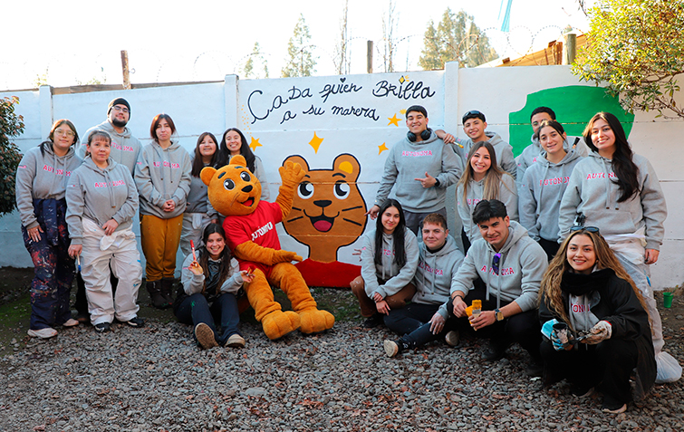 Estudiantes de Sede Talca participan en los Voluntariados de Invierno 2026 para aportar a comunidad rural de Romeral