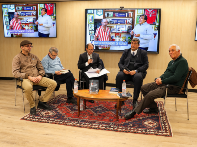 Universidad Autónoma de Chile fue sede del lanzamiento del libro: "50 partidos imprescindibles jugados en Chile"
