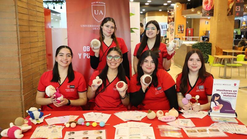 Carrera de Obstetricia participa en inicio regional de la Semana Mundial de la Lactancia Materna