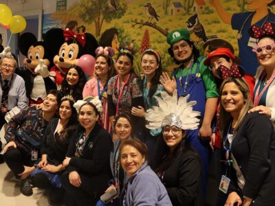 SANARTE celebra el Día del Niño junto a pacientes pediátricos del Hospital de Curicó