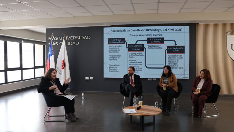 Universidad Autónoma participa por tercer año en seminario que aborda la trata de personas desde el Sur de Chile