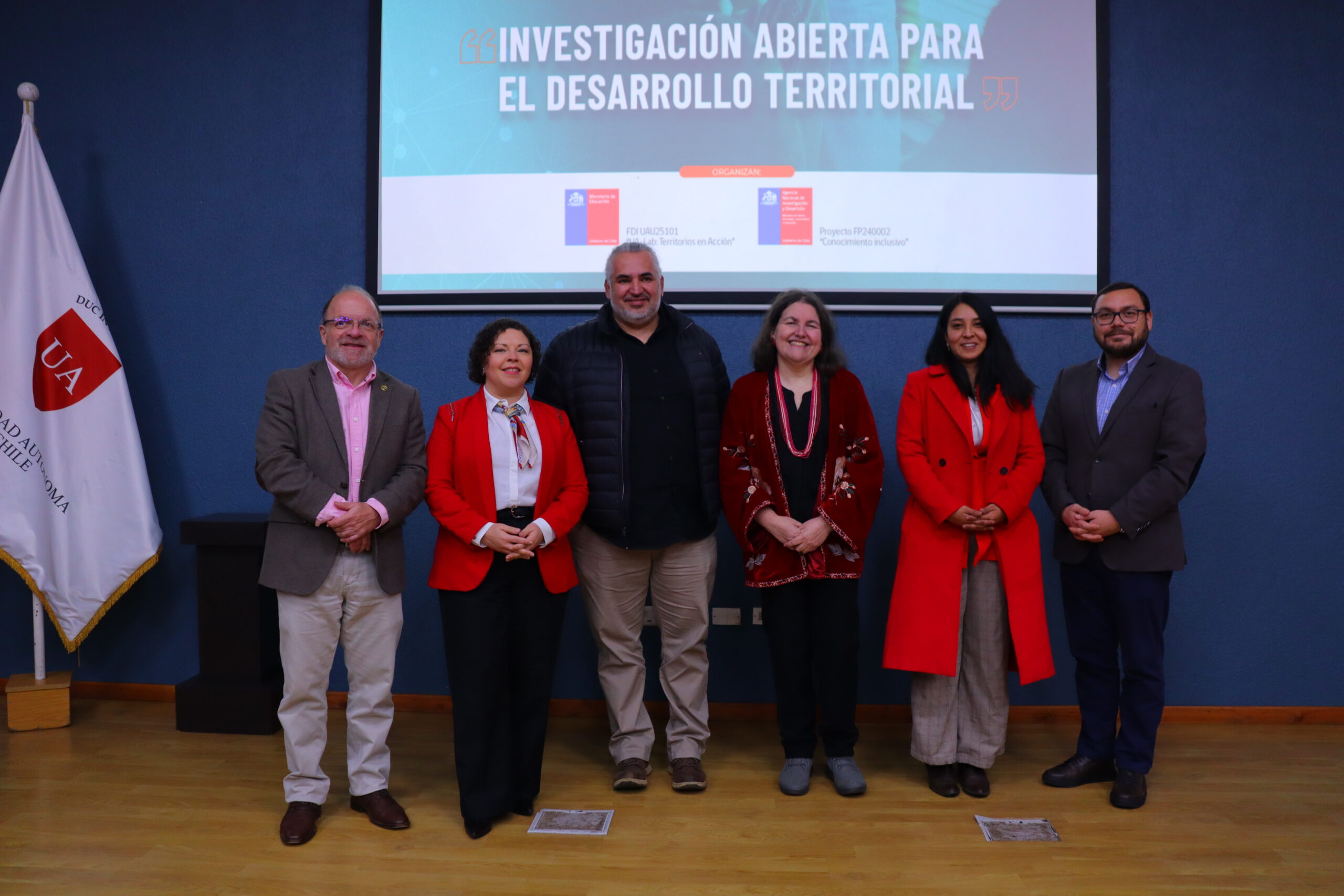Universidad Autónoma de Chile realiza jornada sobre investigación abierta y desarrollo territorial en Temuco
